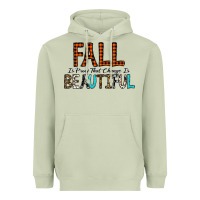Matcha Fall Is Proof That Change Is Beautiful Heavyweight Hoodie - CowhideDigitalArt