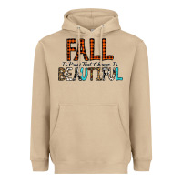 Mushroom Fall Is Proof That Change Is Beautiful Heavyweight Hoodie - CowhideDigitalArt