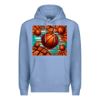 Colony Blue basketball leopard serape tumbler Premium Hoodie - Jasminsmagicworld
