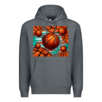 Rock basketball leopard serape tumbler Premium Hoodie - Jasminsmagicworld