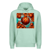 Seafoam basketball leopard serape tumbler Premium Hoodie - Jasminsmagicworld