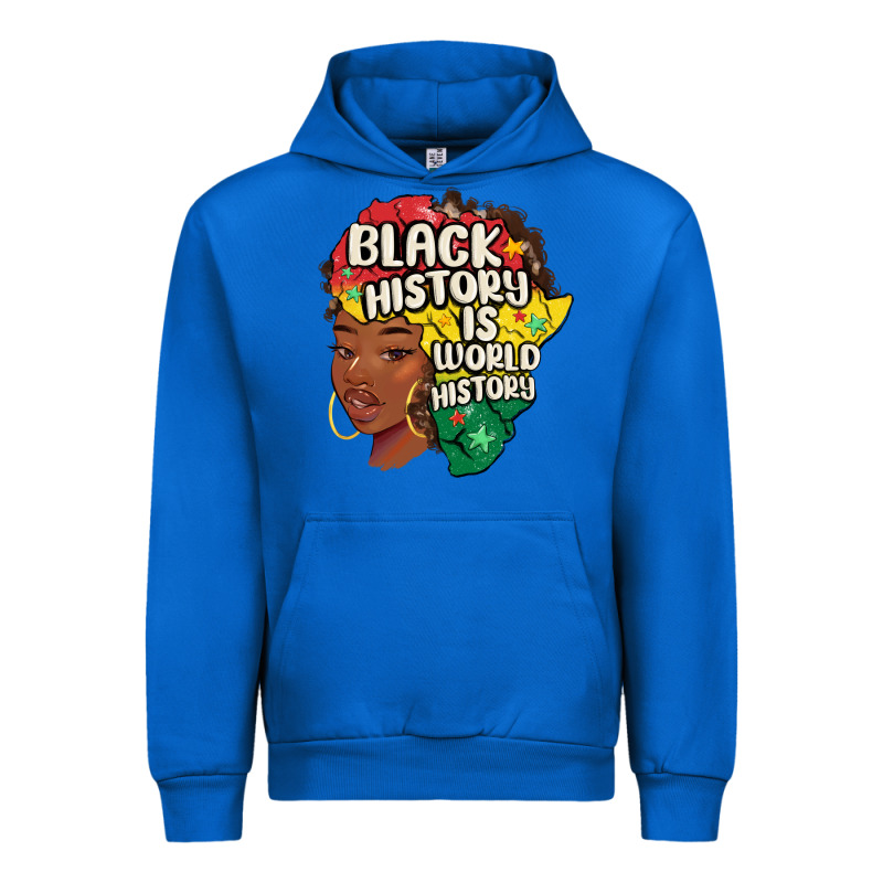 Black History Is World History Urban Hoodie by MaliasSmallBusiness | Teevron