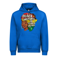 Cobalt black history is world history Urban Hoodie - MaliasSmallBusiness