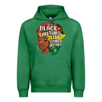 Emerald black history is world history Urban Hoodie - MaliasSmallBusiness
