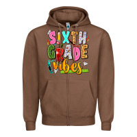 Chestnut sixth grade vibes Zipper Hoodie - texasbilliewilder