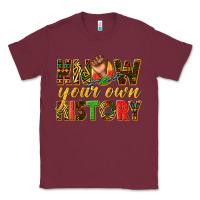 Burgundy know your own history Classic Tee - texasbilliewilder