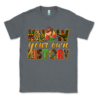 Charcoal Heather know your own history Classic Tee - texasbilliewilder