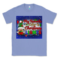 Colony Blue my favorite color is Christmas lights Classic Tee - BundleAndBundleShop
