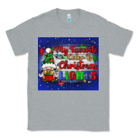 Heather Grey my favorite color is Christmas lights Classic Tee - BundleAndBundleShop