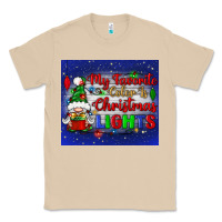 Mushroom my favorite color is Christmas lights Classic Tee - BundleAndBundleShop