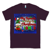 Plum my favorite color is Christmas lights Classic Tee - BundleAndBundleShop