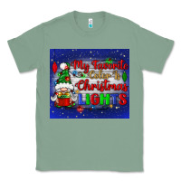 Sage my favorite color is Christmas lights Classic Tee - BundleAndBundleShop