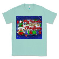 Seafoam my favorite color is Christmas lights Classic Tee - BundleAndBundleShop