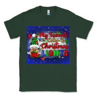 Sports Green my favorite color is Christmas lights Classic Tee - BundleAndBundleShop
