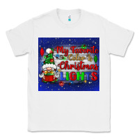 White my favorite color is Christmas lights Classic Tee - BundleAndBundleShop