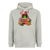 Moon Dust christmas coffee afro gnome Heavyweight Hoodie - FaDigitalArtStudio