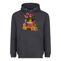Smoke christmas coffee afro gnome Heavyweight Hoodie - FaDigitalArtStudio