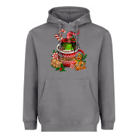 Storm christmas coffee afro gnome Heavyweight Hoodie - FaDigitalArtStudio