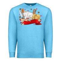 Ocean Blue personalized chef tools kopyası Premium Sweatshirt - JahusDesignShop