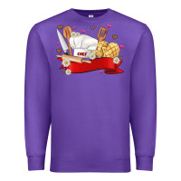 Purple personalized chef tools kopyası Premium Sweatshirt - JahusDesignShop