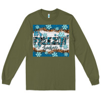 Army Green it's freezin season Long Sleeve Tee - RanaPortraitStore