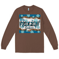 Chestnut it's freezin season Long Sleeve Tee - RanaPortraitStore