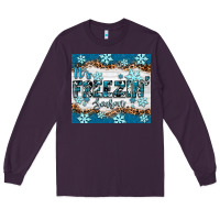 Plum it's freezin season Long Sleeve Tee - RanaPortraitStore