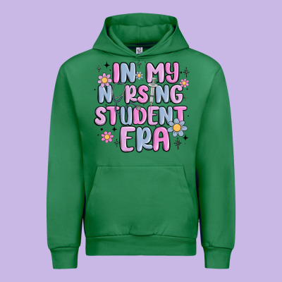 In My Nursing Student Era Urban Hoodie Designed By Maliassmallbusiness