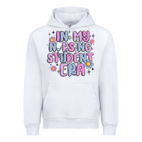 White in my nursing student era Urban Hoodie - MaliasSmallBusiness