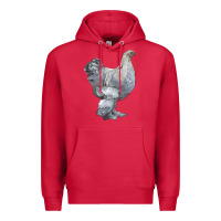 Cardinal Brahma Chicken Premium Hoodie - LillyAllenDesigns