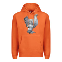 Carrot Brahma Chicken Premium Hoodie - LillyAllenDesigns