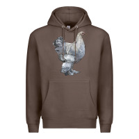 Coffee Brahma Chicken Premium Hoodie - LillyAllenDesigns
