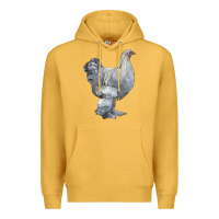 Mustard Brahma Chicken Premium Hoodie - LillyAllenDesigns