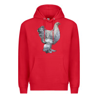 Red Brahma Chicken Premium Hoodie - LillyAllenDesigns