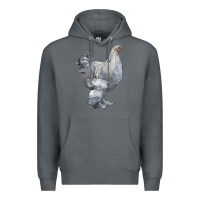 Rock Brahma Chicken Premium Hoodie - LillyAllenDesigns