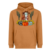 Meerkat Fall Cow Heavyweight Hoodie - CowhideDigitalArt