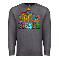 Charcoal Heather let's fiesta Premium Sweatshirt - AdoDesignShop