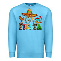 Ocean Blue let's fiesta Premium Sweatshirt - AdoDesignShop