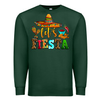 Sports Green let's fiesta Premium Sweatshirt - AdoDesignShop