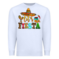 White let's fiesta Premium Sweatshirt - AdoDesignShop