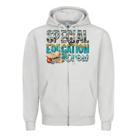 Special Education Crew Zipper Hoodie | Teevron