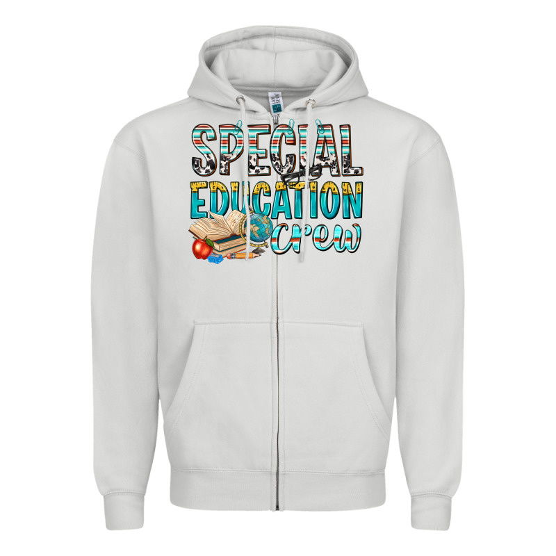 Special Education Crew Zipper Hoodie by texasbilliewilder | Teevron