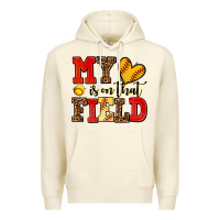 Sandshell my heart is on that field softball Premium Hoodie - AdoDesignShop