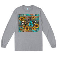 Heather Grey just pray Long Sleeve Tee - RanaPortraitStore