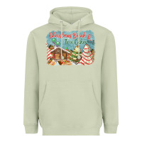 Matcha christmas break and tree cakes Heavyweight Hoodie - FaDigitalArtStudio