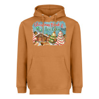 Meerkat christmas break and tree cakes Heavyweight Hoodie - FaDigitalArtStudio