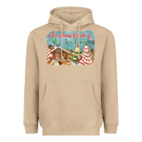Mushroom christmas break and tree cakes Heavyweight Hoodie - FaDigitalArtStudio