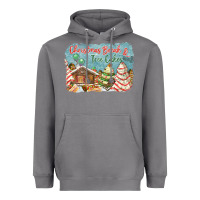 Storm christmas break and tree cakes Heavyweight Hoodie - FaDigitalArtStudio
