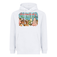 White christmas break and tree cakes Heavyweight Hoodie - FaDigitalArtStudio