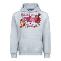 Heather Grey but did you pray about it Urban Hoodie - MaliasSmallBusiness